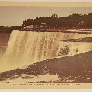 Carte postale Canada Vue de Goat Island Niagara Falls Canada