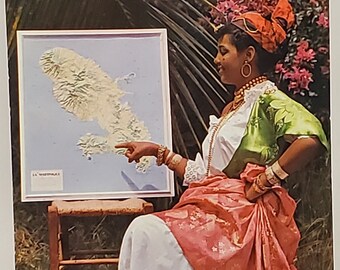 Postcard Lesser Antilles Martinique is Welcoming You Martinique
