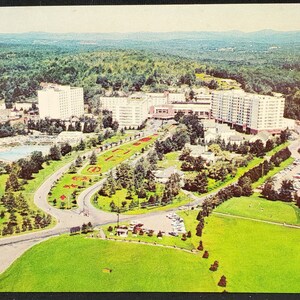 Postkarte Werbung The Concord Hotel Kiamesha Lake New York