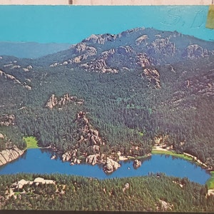 Postkarte SD Sylvan Lake Black Hills South Dakota