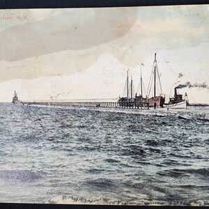 Cartolina NY Charlotte Harbor New York (Danni)