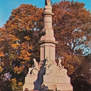 Cartão Postal Monumento Nacional dos Soldados PA Gettysburg Pensilvânia