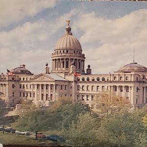 Cartolina postale MS State Capitol Jackson Mississippi