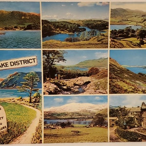 Post Card United Kingdom England The Lake District