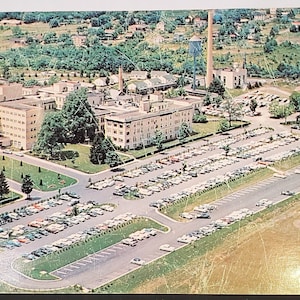 Carte postale PA George F Geisinger Memorial Hospital The Foss Clinic Danville Pennsylvanie