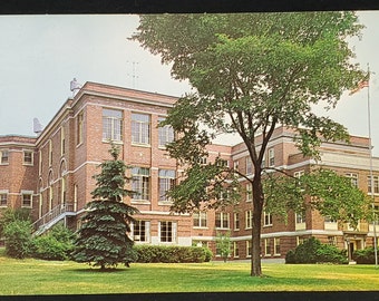 Postcard NY Auburn Memorial Hospital Auburn New York