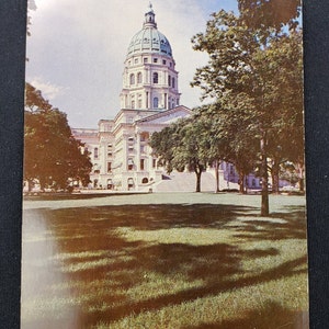 Cartolina KS Kansas State Capitol Building Topeka