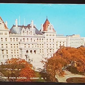 Postkarte NY New York State Capitol Albany New York