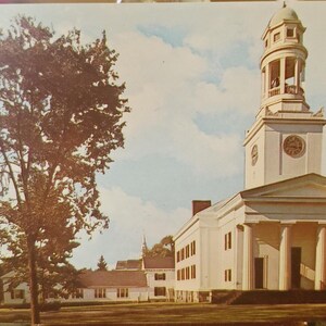 Post Card MA First Parish Church Concord Massachusetts