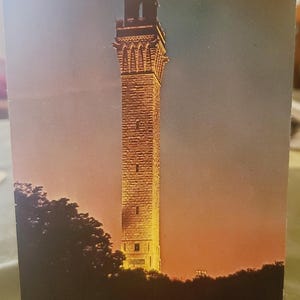 Carte postale MA Pilgrim Monument Cape Cod Massachusetts