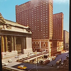 Postcard NY Commodore Hotel New York City New York