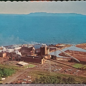 Carte postale Canada Abitibi Pulp and Paper Company Ontario Canada