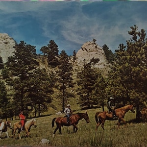 Cartão postal NE Rimrock Recreation Ranch Nebraska