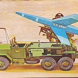 Ephemera Card US Army The Lacrosse Guided Missile #17 of 24