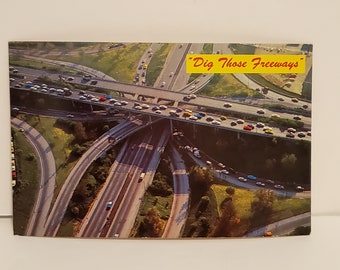 Los Angeles Postcard - Etsy