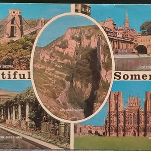 Post Card United Kingdom England Beautiful Somerset
