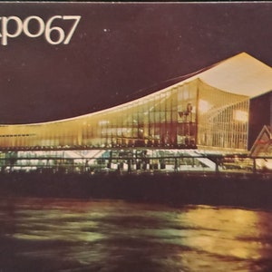 Carte postale Canada Expo67 Le Pavillon de l'Union Soviétique Montréal Canada