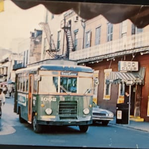 Cartão postal LA Bourbon Street Nova Orleans, Louisiana