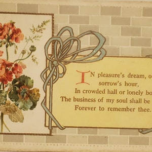 Postkarte Other Forever to Remember Thee