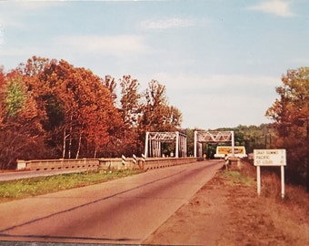 Ansichtkaart MO The Twin Bridges Highway 66 Missouri Ozarks