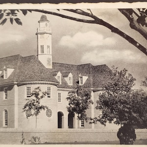 Cartão postal VA Restaurou o Capitólio na Colonial Williamsburg Virgina