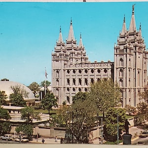 Cartão Postal UT Temple Square Salt Lake City Utah