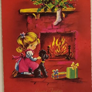 Cartolina natalizia Auguri di Natale Stampati in Finlandia