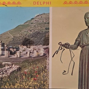 Cartolina internazionale Grecia Delfi Grecia