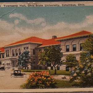 Post Card OH Townsend Hall Ohio State University Columbus Ohio