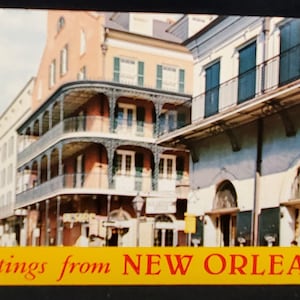 Cartão postal Saudações de LA de Nova Orleans, Louisiana