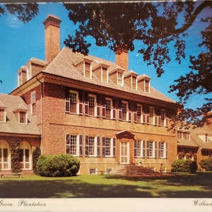 Cartão postal VA Carter's Grove Plantation Williamsburg Virgina