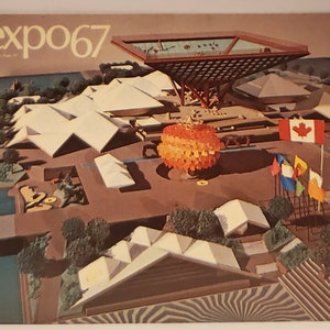 Événement Carte postale Expo67 Canad’s Pavillion Montréal Canada