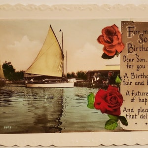 Postal Felicitaciones Cumpleaños - Para el cumpleaños de mi hijo