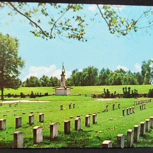 Postkarte LA National Cemetery Area Chalmette National Historic Park Arabi, Louisiana
