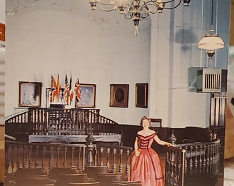 Post Card MS Original Hall of Justice Old Court House Vicksburg Mississippi