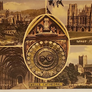 Postcard United Kingdom England Wells Cathedral Somerset England