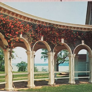 Carte postale VA Restauration du chèvrefeuille de corail à Mount Vernon Virgina