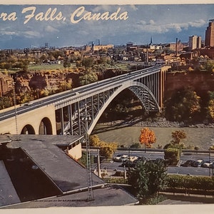 Postkaart Canada Rainbow Bridge Niagara Falls Canada