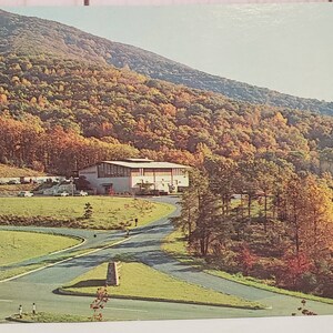 Cartolina VA Panorama Edificio Skyline Drive Virginia