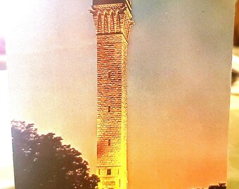 Post Card MA Pilgrim Monument Cape Cod Massachusetts