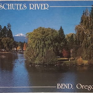 Postkarte ODER Deschutes River Bend Oregon
