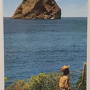 Postal Pequenas Antilhas The Diamont Rock Martinica