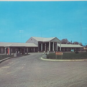 Postcard Advertising Beckley&#39;s Catoctin Court Motel Frederick Maryland
