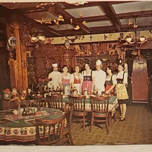 Post Card Canada Happy Wanderer Restaurant Niagara Falls Ontario Canada