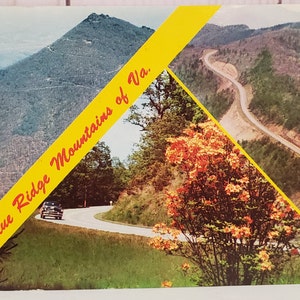 Cartão postal VA Blue Ridge Mountains of Virgina