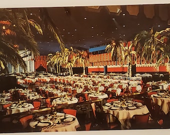 Postcard Advertising World Famous Cocoanut Grove Ambassador Hotel Los Angeles California