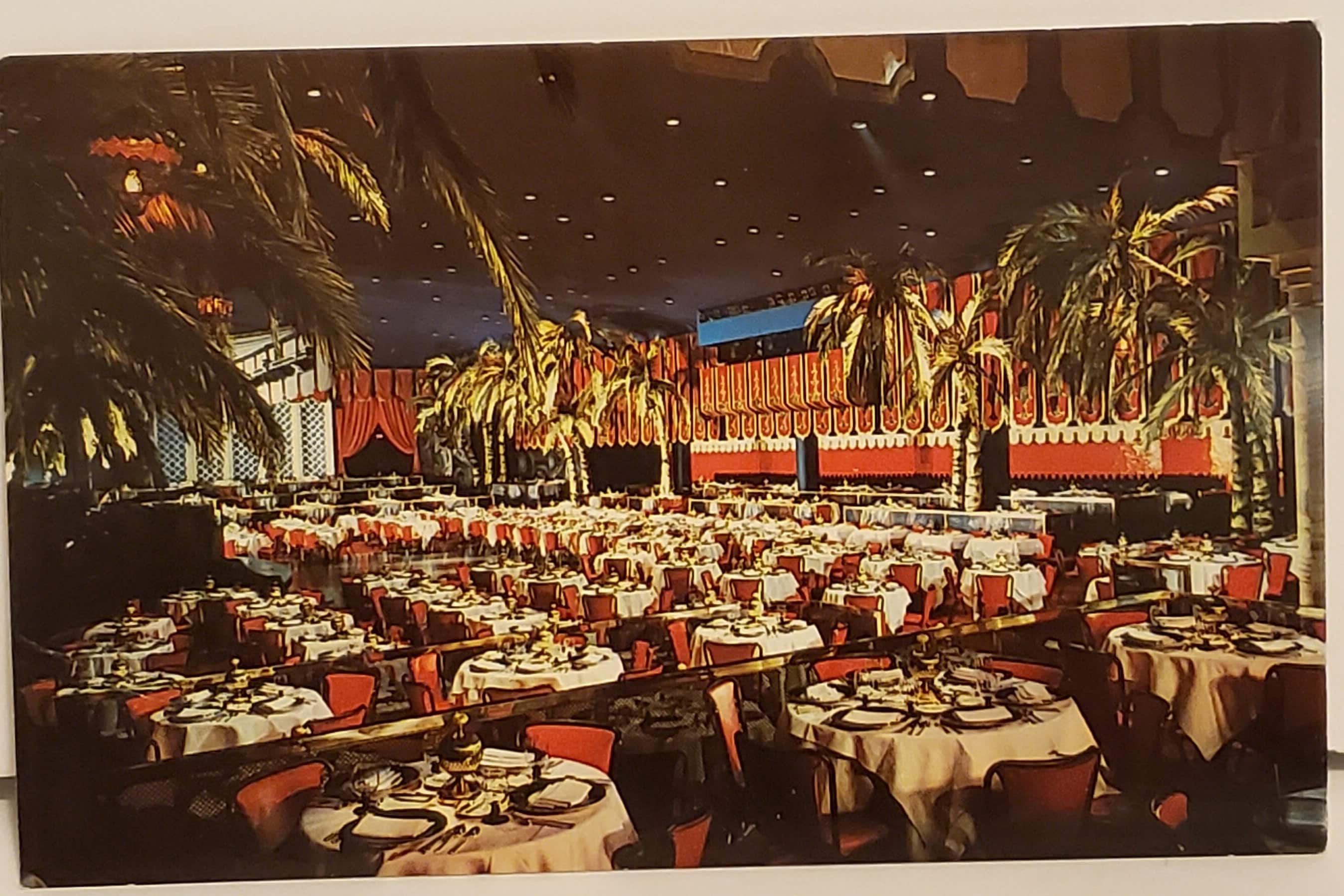 Postcard Advertising World Famous Cocoanut Grove Ambassador Hotel Los  Angeles California