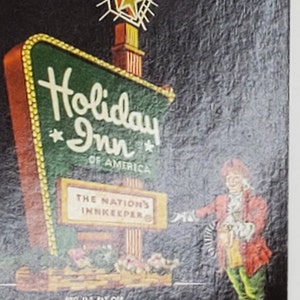 Postcard Advertising Holiday Inn Summerton South Carolina