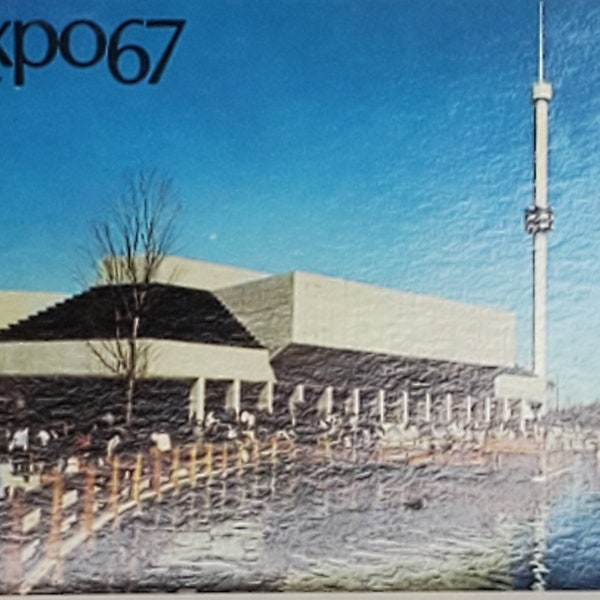 Post Card Canada Expo67 The Garden of Stars Montreal Canada