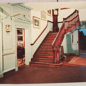 Carte postale VA Central Hall à Mount Vernon Virgina